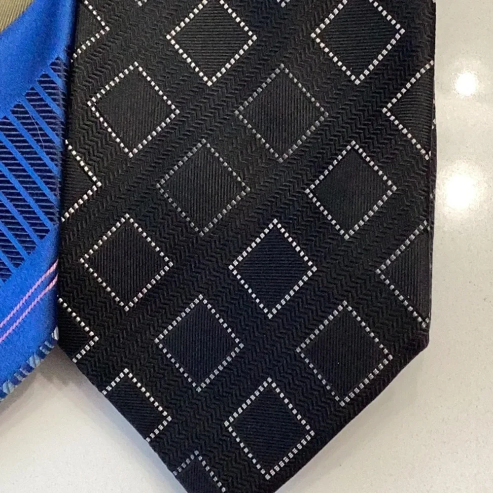 EUC Alfani silk tie and unknown handmade ties